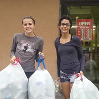 Knowledge is Power: One Student’s Mission to Make a Difference Courtney and friend