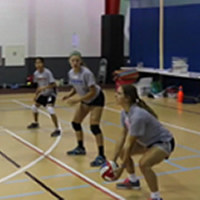 Pretzel Passing Drill with Deborah Newkirk