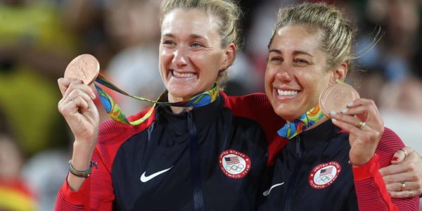 USA’s Kerri Walsh Jennings and April Ross secure bronze in Women’s Beach Volleyball